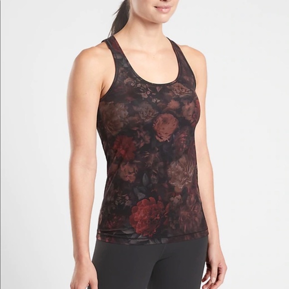 Athleta | Tops | Scoop Printed Tank 